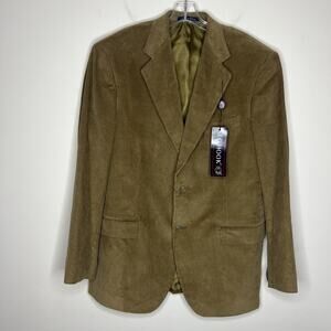Vintage J. G. Hook Men’s Corduroy Sports Coat Blazer Size 42L Brown Preppy New